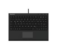 KeySonic Tastiera extra Mini con Touchpad, cavo USB (2 m), tastiera completa, SoftSkin, ACK-3410 (DE)
