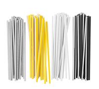 Keystone Assortimento di 100 ramoscelli per levigatura fine con 4 diversi grani abrasivi con codice colore