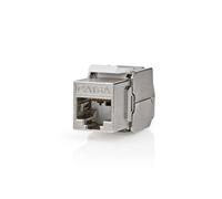 Keystone | CAT6a | RJ45 Hona | S/FTP | Metallo | Låda