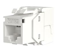 Keystone Cat6A UTP Bianco Antipolvere - IWP-MD C6A/SHUTW