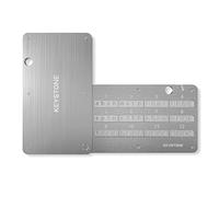 KEYSTONE Crypto Seed Storage, Crypto Capsule Metal Wallet, Cold Storage Backup, 24 Words Bitcoin Key Phrase Storage, 304 Steel Plate, Compatible with All BIP39 Wallets (Keystone Tablet)