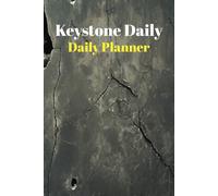 Keystone Daily Productivity Planner - "52-Week Undated Daily Planner | Softcover, Portable Design (6 x 9 In) | Thick Paper & Goal-Setting Sections - ... Students, Professionals & Self-Care Journals"