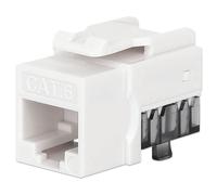 Keystone Jack Cat6 Slim 10G 250MHz Punch-Down 25 Pezzi Bianco - Intellinet IWP-JAR-C6WH