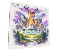 Keystone North America 2nd Edition Board Game for Educational Strategy, Animals