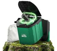 Keystone Peak WC Portatile da Campeggio - Toilette Pieghevole da Viaggio per Adulti | WC Compatto e Robusto per Campeggio, Escursioni, Auto & Emergenze - Comfort Ovunque