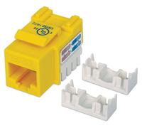 Intellinet Frutto Keystone RJ45 Cat.6 UTP non schermato Giallo