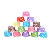 Keysui 100PZ Pirottini Carta per Muffin Cupcake Torte Dolce Forno Decorazione Baking Cup