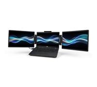Keyto TR14H - Estensore portatile per schermo portatile da 14", con due monitor IPS, risoluzione 1920 x 1200, connettività USB-C e HDMI, progettato per laptop Windows per abilitare multi-schermo