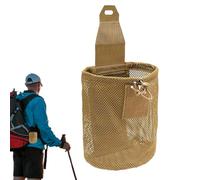 Keyubria Borsa da cintura, borsa per raccogliere la frutta per cintura, borsa a rete con coulisse, grande capacità, per organizzare gli attrezzi, organizzare lo spazio, attività all'aperto