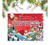 Keyubria Calendario 'Avvento Di Paperelle,Conto Alla Rovescia Natalizio 24 Giorni | Paperella Di Per Regali Calza Decorazione Casa Aula | Attività Familiare Quotidiana Casa Festa