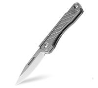 KeyUnity KK15 Coltello Pieghevole in Titanio, mini Coltellino Tascabile, Adatto per Campeggio di Sopravvivenza, Coltello EDC per Esterni, per uso Quotidiano