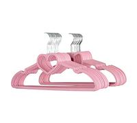 KEYVOR Grucce Appendiabiti Appendiabiti Durevole Addominali Appendiabiti con Motivo a Cuore for Abbigliamento for Adulti Appendiabiti (Color : Pink, Size : 20PCS)