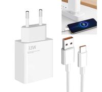 keyxer Caricabatterie USB da 33 W con cavo di ricarica di tipo C da 2 m per Xiaomi Mi 13 Mi 12 Mi12Pro Mi11 11 Ultra Mi11 lite Mi 10 Redmi Note 12 12 s 11 11 Pro 10 10 Pro Poco X4 X3 F4 G