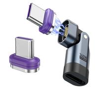 keyxer Cavo USB Magnetico Solo Ricarica 240W Tipo C, 180° Rotante 16Pin 5A, Supporto PD 48V per iPhone 15 Pro/Mini 6/Samsung Galaxy A54,Cavo Magnetico Usb C,per MacBook Pro/USB-C