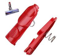 keyxer Kit di 2 Ricambi per Dyson: Snodi con Pulsante di Aggancio per Aspirapolvere V6/V7/V8/V10/V11- Componenti per Testine, Clip Latch e Attacchi, Compatibili con Accessori,Snodo per Dyson v11