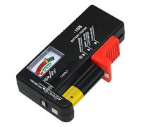 keyxer Universale per Tester Batterie AA/AAA/C/D/9V e Pile a Bottone, Probador de Batería Digital con Display LCD,Tester Pile Misuratore di Tensione 1.5V/9V per Uso Domestico e Professionale