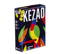 KEZAO - Gioco di carte colorato e divertente con 4 dadi - Velocità e osservazione - Gioco da tavolo Famiglia e Bambino - Partite rapide e ritmiche - Regole semplici, Blu,Giallo,…