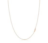 KEZEF Catena da Donna o da Uomo in Oro Rosa e Argento Sterling 1,3 mm - Catena da Collo in Argento 925 - Ipoallergenica e Resistente all'Appannamento - 16 Pollici | 41 cm