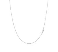 KEZEF Collana a Catena a Scatola da 1 mm in Argento Sterling 925, Placcata in Oro 18 Carati per Donne e Uomini, 24 Pollici