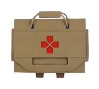KEZONO EDC Bag Waist Belt Bag Molle Emergency Tool Pouches Emergency Medical First Aid Kit Outdoor Medical Camping Survival Bag (Color : Brown)