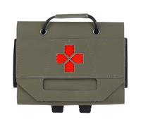 KEZONO EDC Bag Waist Belt Bag Molle Emergency Tool Pouches Emergency Medical First Aid Kit Outdoor Medical Camping Survival Bag (Color : Green)