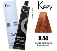 Kezy Involve Color 100 ml Biondo Chiarissimo Rame Intenso 9.44 - Tinta capelli