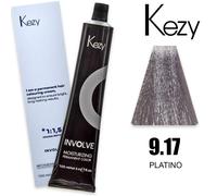 Kezy Involve Color 100 ml Platino 9.17 - Tinta capelli