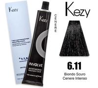Kezy Involve Color 100ml Biondo Scuro Cenere Intenso 6.11 - Colorante per capelli