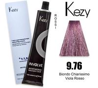 Kezy Involve Color Biondo Chiarissimo Viola Rosso 9.76 100 ml - Tinta capelli