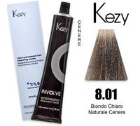 Kezy Involve Color Biondo Chiaro Naturale Cenere 8.01 100 ml - Tinta capelli