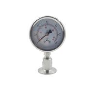 KF16 Vacuum Flange Manometer 0-1bar Pressure Gauge SS304 Stainless Steel