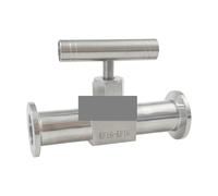 KF25 vuoto Controllo di precisione tutto in uno Valvola a spillo Acciaio inossidabile 304 Controllo del flusso Valvola di arresto