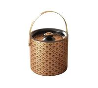Kf2vBt7dP Secchiello per Champagne Secchiello for Il Ghiaccio a Forma di ventaglio in Oro Nero Perfetto for Le Feste Secchio per Bevande/refrigeratore