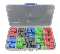 Kf301 68pcs Morsettiera Set 5.0mm Passo 2pin 3pin Tipo di Vite Pcb Mount Per Arduino Per Raspberry Pi Io Scheda Daq Dispositivo Multi Colore