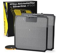 KF3TEC® Filtro ai carboni attivi per filtro a carbone attivo Silverline AF 500 (fino a 3 lavaggi) (confezione da 2)