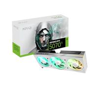 KFA2 GeForce RTX 5070 Ti EX Gamer 1-Click OC, Xtreme Tuner App Control, 16GB, GDDR7, 256-Bit, DP 2.1b*3/HDMI 2.1b/DLSS 4/Gaming Grafikkarte (RTX 50 Series, White, EX Gamer)