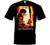 KFASTIIM Hot Shots 2 Ver.2 Movie Poster T shirtalls BlackM