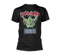 KFASTIIM Men's Tankard One Foot in The Grave T-Shirt SmallBlackXL