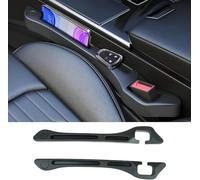 KFBJM 2 Pezzi Riempitivo Sedili Auto per Audi TT Coupe (8S) 2018-2023, Divario del Sedile Gap Filler Evita Cose Cadano Organizer Tappi Prova Perdite Accessori,Black
