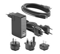 KFD Caricatore rapido da 140 W PD USB-C GaN per SMALLRIG V-Mount Battery VB212, MacBook Air MacBook Pro 16 15 14 13 pollici 2025 M3 M4 Laptop HP OMEN Transcend 14 Spectre x360 16" MSI Prestige 14 16