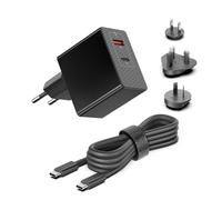 KFD Caricatore USB C da 65 W per DJI Neo Air 3S Mini 4K Mini 2 SE Avata 2 Mavic 3 Drones, Osmo Pocket 3 2 fotocamera digitale PD65W Type-C Auto Batterie Booster NOCO Boost X GBX45 GBX55 GBX75 GBX155