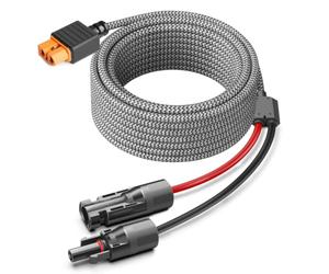 KFD Cavo di ricarica solare da spina solare su XT60i cavo solare per EF ECOFLOW Delta 2 Max portatile Powerstation Delta 3 Plus River 2 MAX Anker SOLIX C300 DJI Power 1000 16AWG cavo di ricarica