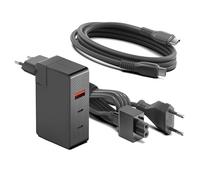 KFD PD100W Alimentatore USB-C 100W Caricatore per DJI Air 3, Air 3S, Mavic 3 Pro, Mavic 3 Enterprise Serie, Specta Mini RC2/RC Pro Plus, Avata 2 Goggles 2