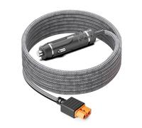 KFD XT60i - Caricatore per auto EF ECOFLOW DELTA 2 Max Portatile Power Station DELTA 3 Plus RIVER 2 MAX Anker SOLIX C300 1000 DJI Power 1000 16AWG DC 12V/24V Alimentatore accendisigari da auto 2,5M