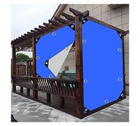 KFDDO Telone Impermeabile Telo Ombreggiante Telone Plastica con Occhielli per Copertura Esterna Campeggio Sole o Pioggia 21 Taglie(1.5x3m)