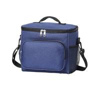 KFGISD, 1 pz. Contenitore termico for il pranzo da ufficio impermeabile con tracolla regolabile e custodia isolata ，Borsa da campeggio(Blue)