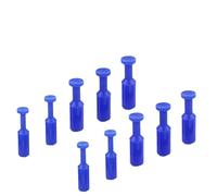 KFGISD, 1 pz Raccordi pneumatici Connettore for tubi Raccordo a sgancio rapido aria 4 mm 6 mm 8 mm 10 mm 12 mm Connettori PU PE PV PY HVFF BUC,Connettori(Pp Blue,10MM)
