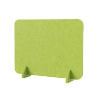 KFGISD, 30x40 cm, divisorio acustico autoportante for scrivania, schermo in feltro acustico che riduce il rumore e le distrazioni visive for aule e uffici,Divisori per scrivanie(Fruit Green)