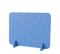 KFGISD, 30x40 cm, divisorio acustico autoportante for scrivania, schermo in feltro acustico che riduce il rumore e le distrazioni visive for aule e uffici,Divisori per scrivanie(Blue)