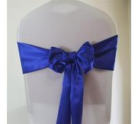 KFGISD, 50 Pezzi 15 * 275 cm for Feste di Compleanno, Hotel, casa, Banchetti, sedie con Papillon, Decorazioni for Eventi - Rosso ，Fiocchi per sedie(Royal Blue)